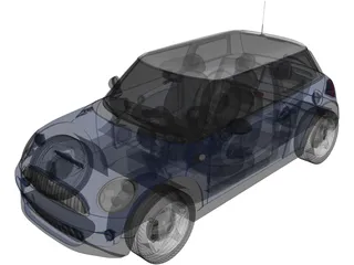 Mini Cooper S 3D Model preview