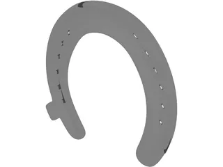 Horse Shoe 3D Model preview
