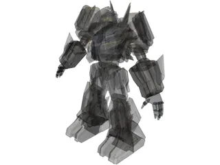 Vortex Walker 3D Model preview