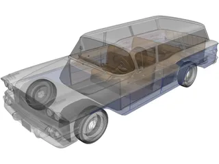 Chevrolet Nomad (1958) 3D Model preview