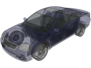 Mitsubishi Galant (2009) 3D Model preview