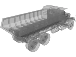 Kraz 256 3D Model preview