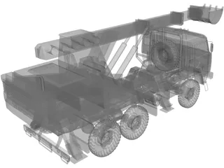 Kamaz AHTEN 3D Model preview