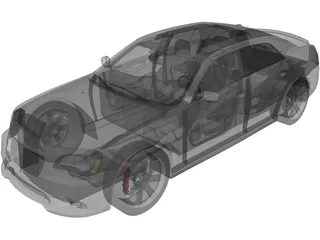 Chrysler 300C SRT8 (2012) 3D Model preview