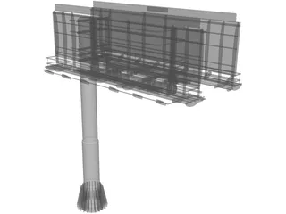Street Sign 3D Model preview
