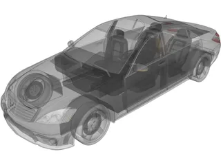 Mercedes-Benz S65 AMG 3D Model preview