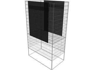 Dump Bin 3D Model preview