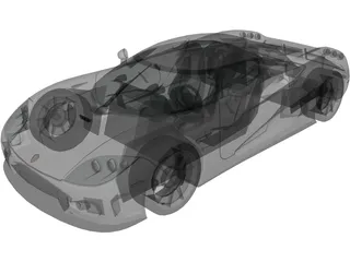 Koenigsegg CCX 3D Model preview