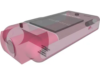 Sony Bloggie MHS-PM5k 3D Model preview