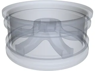 RC Buggy Wheel 3D Model preview