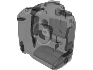 Nikon D2Xs 3D Model preview