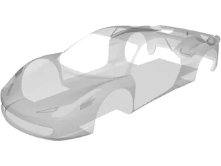 Ferrari 458 Italia 3D Model preview