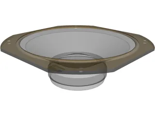 Speaker 3D Model preview