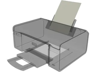 Epson Printer 3D Model preview