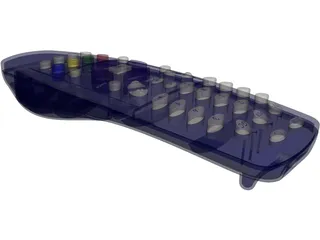 Remote Control 3D Model preview