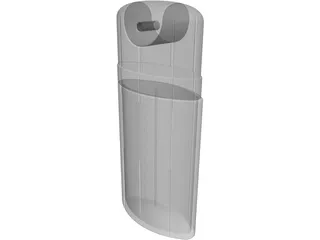 Perfume Paco Rabanne XS 3D Model preview