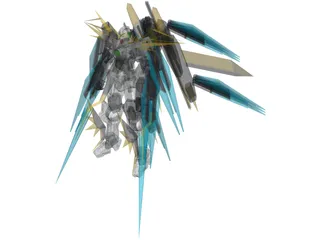 Gundam Nadleeh 3D Model preview