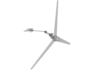 Persis Wind Turbine PWT 2613 3D Model preview