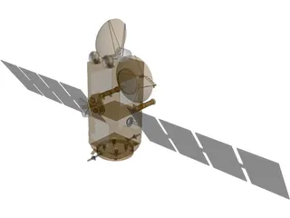 Jason-1 Satellite 3D Model preview