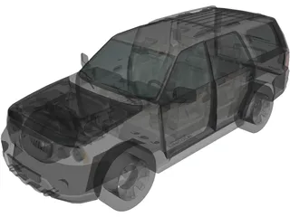 Lincoln Navigator 3D Model preview