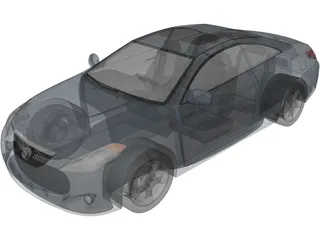 Toyota Camry Solara Coupe (2006) 3D Model preview