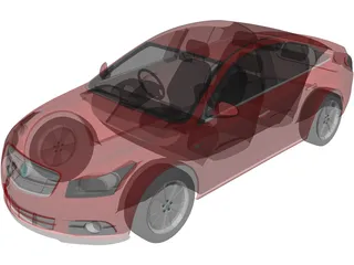 Chevrolet Cruze (2011) 3D Model preview