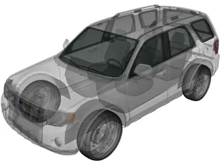 Ford Escape (2012) 3D Model preview