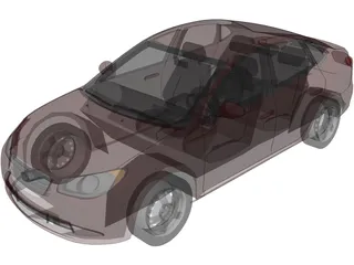 Hyundai Elantra (2008) 3D Model preview