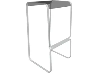 Bar Stool Continuum 3D Model preview