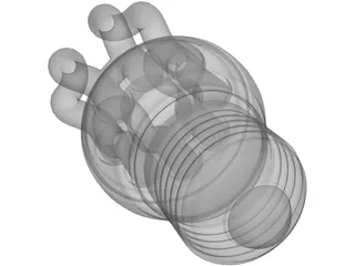 Light Bulb 3D Model preview