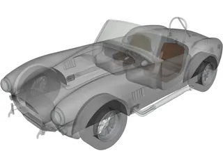 Shelby Cobra 3D Model preview
