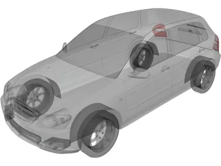Kia Spectra (2007) 3D Model preview