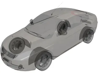 Renault Symbol (2010) 3D Model preview