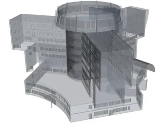 skyscraper 3D Model preview