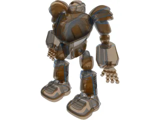 Robot Concept 3D Model preview