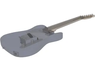 Fender Telecaster 3D Model preview