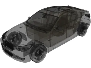 BMW 5-Series Gran Turismo (2010) 3D Model preview