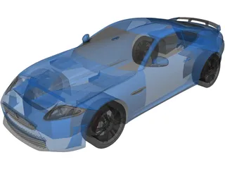 Jaguar XKR-S (2012) 3D Model preview