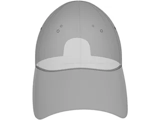 Cap 3D Model preview