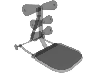 Power Core Fitness 3D Model preview