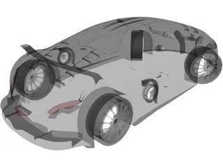 Peugeot Spectral Concept 3D Model preview