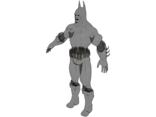 Batman Armoured 3D Model preview