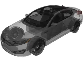 Kia Optima (2011) 3D Model preview