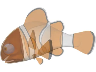 Nemo Fish 3D Model preview