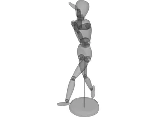 Mannequin 3D Model preview