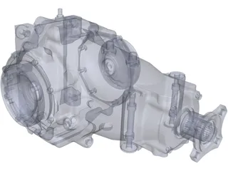 Sadev Axle 3D Model preview