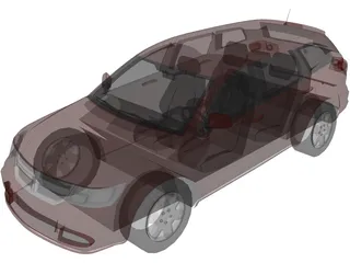 Dodge Journey (2008) 3D Model preview