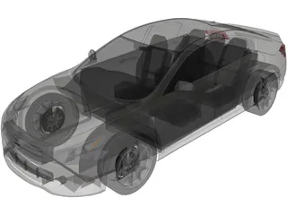 Nissan Maxima (2009) 3D Model preview