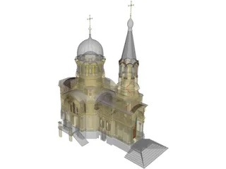 Church 3D Model preview