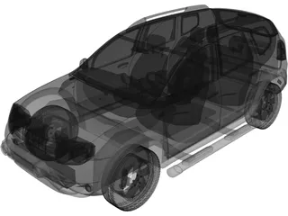 Renault (Dacia) Duster D-Cross 3D Model preview
